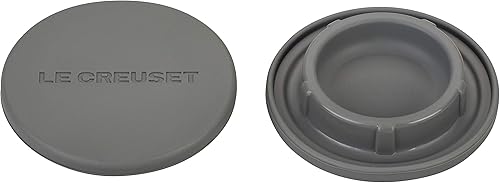 Miniatura 2 de Le Creuset Tapones para molinos de silicona, 2 12 ", blanco