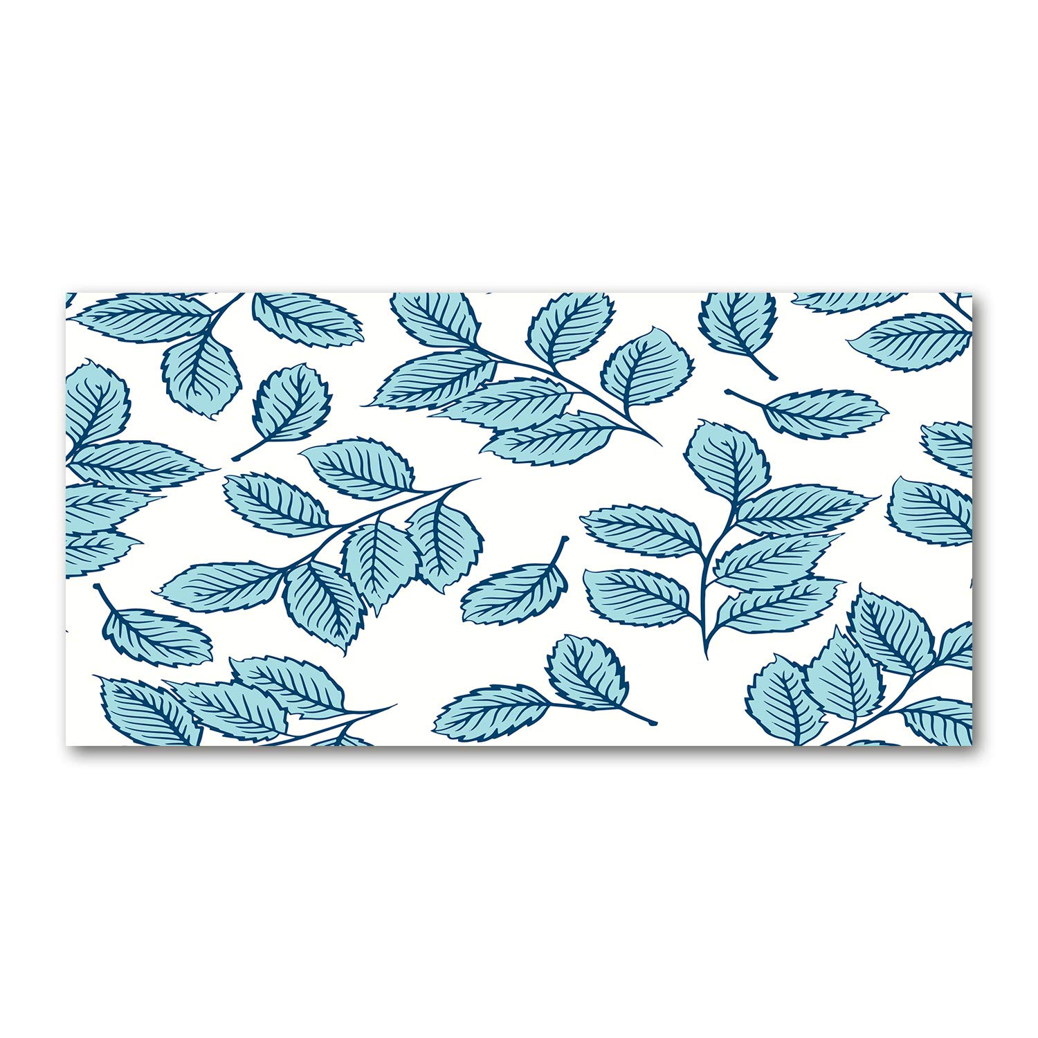 Image en verre acrylique Tulup 120x60 cm tableau moderne de feuilles design exotique pour salon