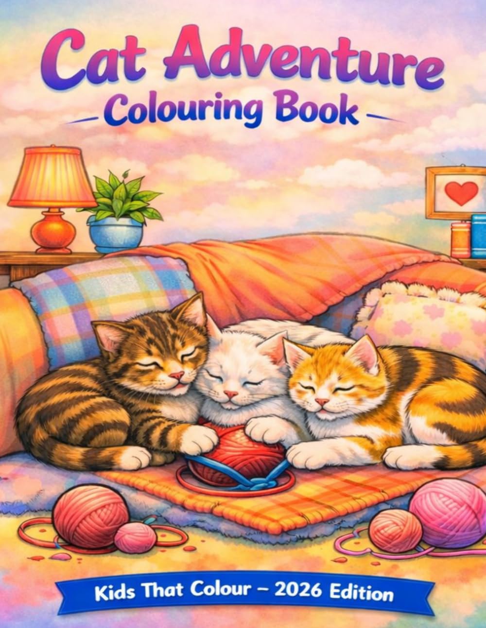 Cat Adventure Colouring Book (Cat Adventures Colouring Series)