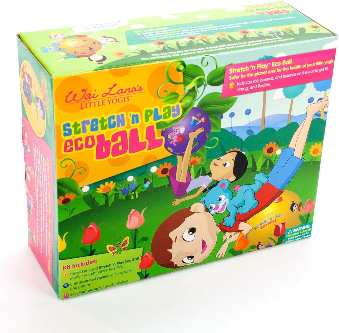 Onе-Dау Sаlе: Uр tо 40% оƒƒ Wai Lana's Little Yogis(tm) Stretch 'n Play Eco Ball kit