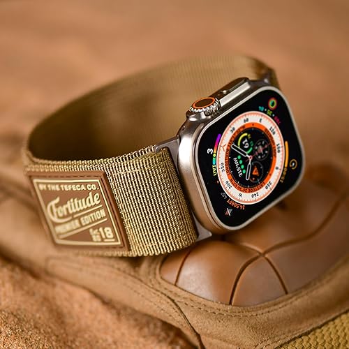 Miniatura 8 de Tefeca Fortitude Series - Correa ultraancha compatible con Apple Watch Ultra 2Ultra de 1.732 pulgadas, Series 10 de 1.812 pulgadas, Series 987 de