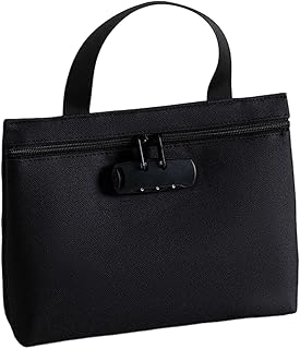 Abschließbare Geldtaschen: Wasserdichte Taschen mit Reißverschluss, Zahlenschloss, kompakte Reiseaufbewahrungsbox, sichere Lösung für Schlüssel