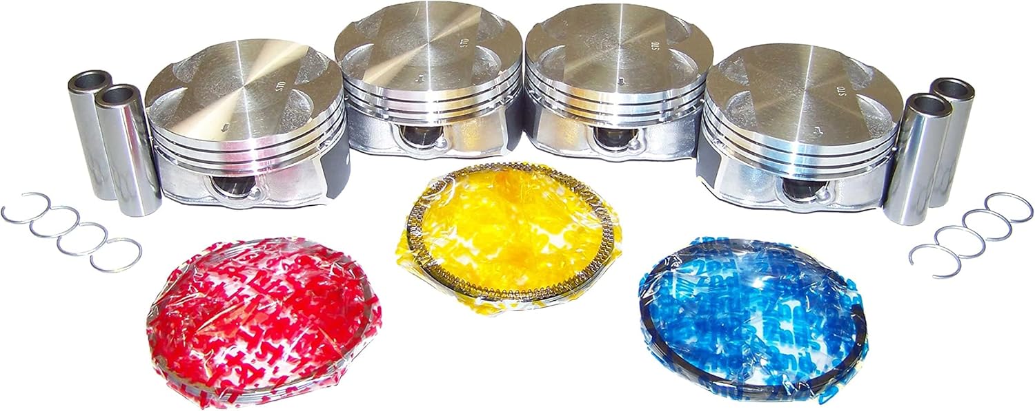 DNJ PRK336 Piston Ring Set Standard for 2006-2017 Buick, Chevrolet, GMC, Pontiac, Saturn Aura, Captiva Sport, Cobalt 2.4L L4 16V DOHC 2384cc