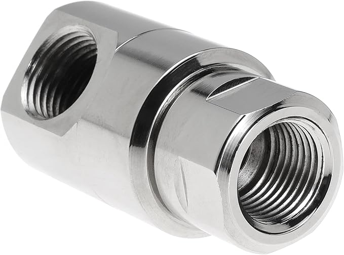 ½ inch ½’’ FXF Heavy Duty Hose Reel Swivel with Grease Zerk