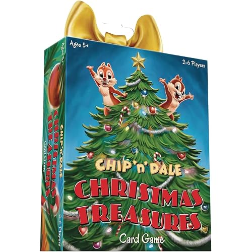 Funko Pop! Signature Games: Disney - Chip 'n' Dale Christmas Treasures Game