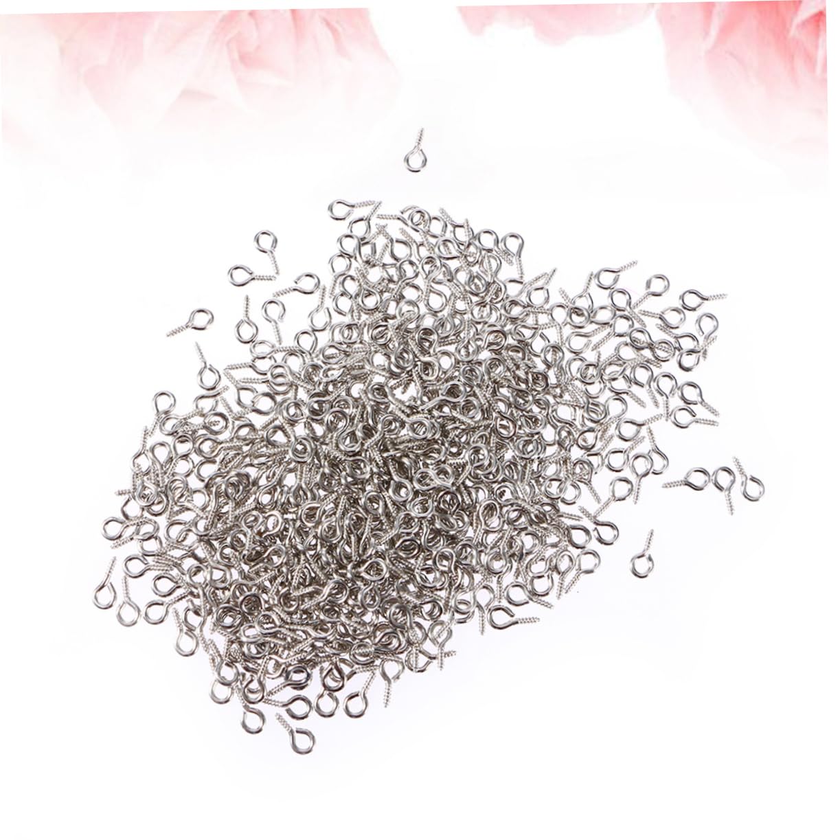 ARTIBETTER 900pcs Screw Eye for Jewelry Making Screws Craft Accessories for Creative Projects