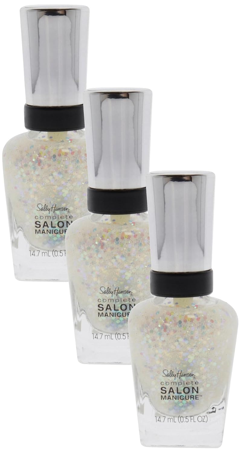 Sally Hansen - Complete Salon Manicure Nail Color, Metallics (Pack of 3)