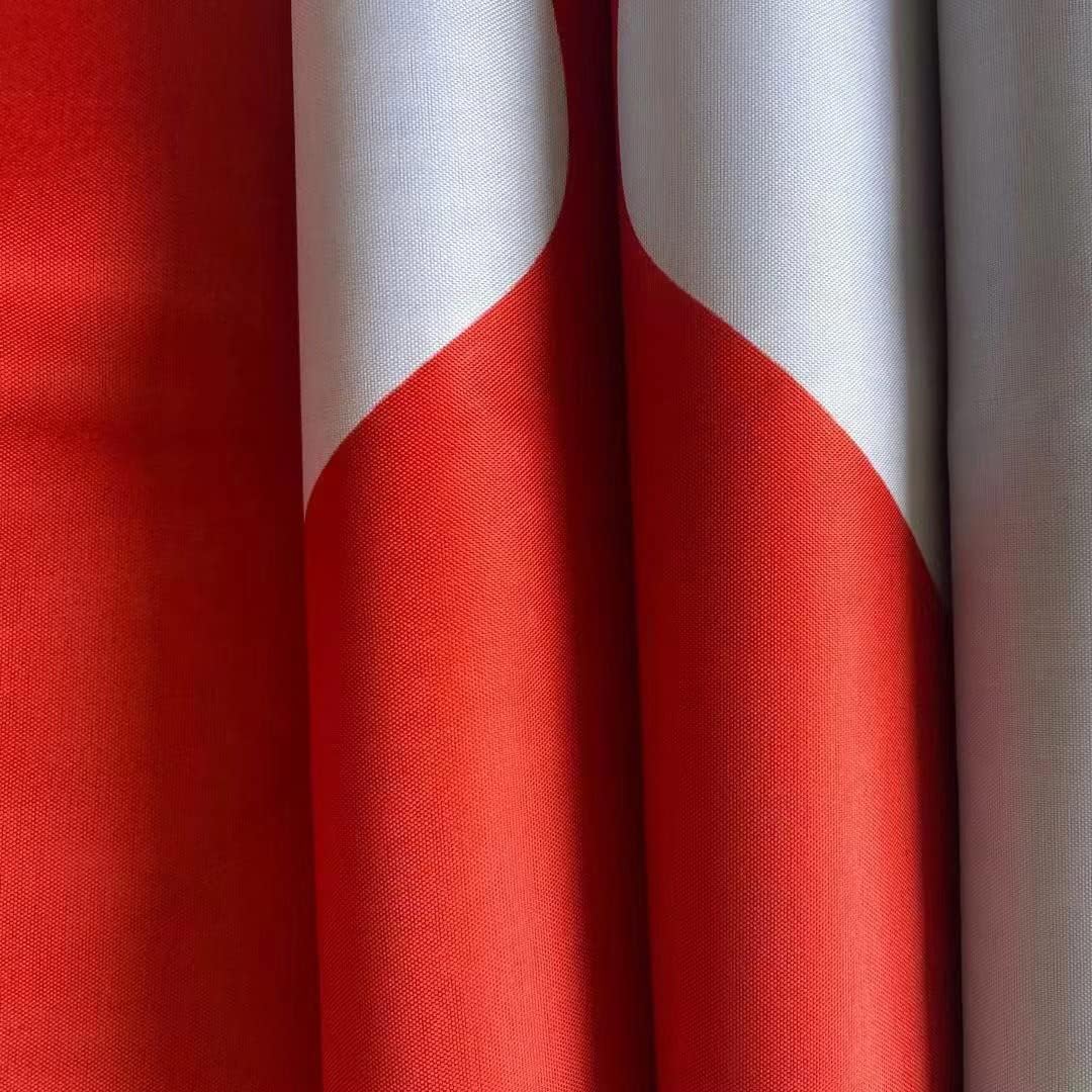 Jayus Double Sided Canada Flags 4x6 FT Outdoor - 220D Vivid Color Heavy Duty Canadian National Flag Banner with 2 Grommets