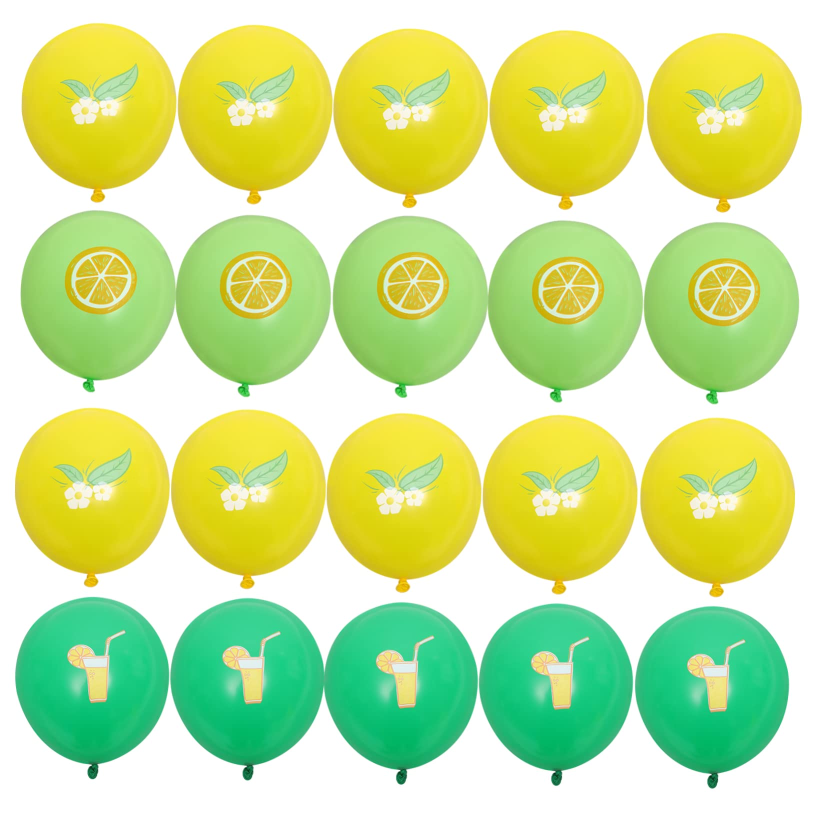 WOONEKY 4 Set di Palloncini in Lattice a Tema Hawaiano per Decorazioni di Nozze Fidanzamento E Compleanno Accessori per Foto Pezzi * 4