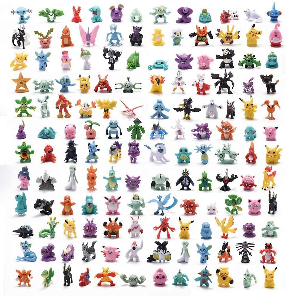 Pokemon Battle Mini Figure Action 144 pcs Set-Figure Charizard Model Toy Brinquedos Collection Anime Kids Doll&nbsp;,Perfect for Any Trainer