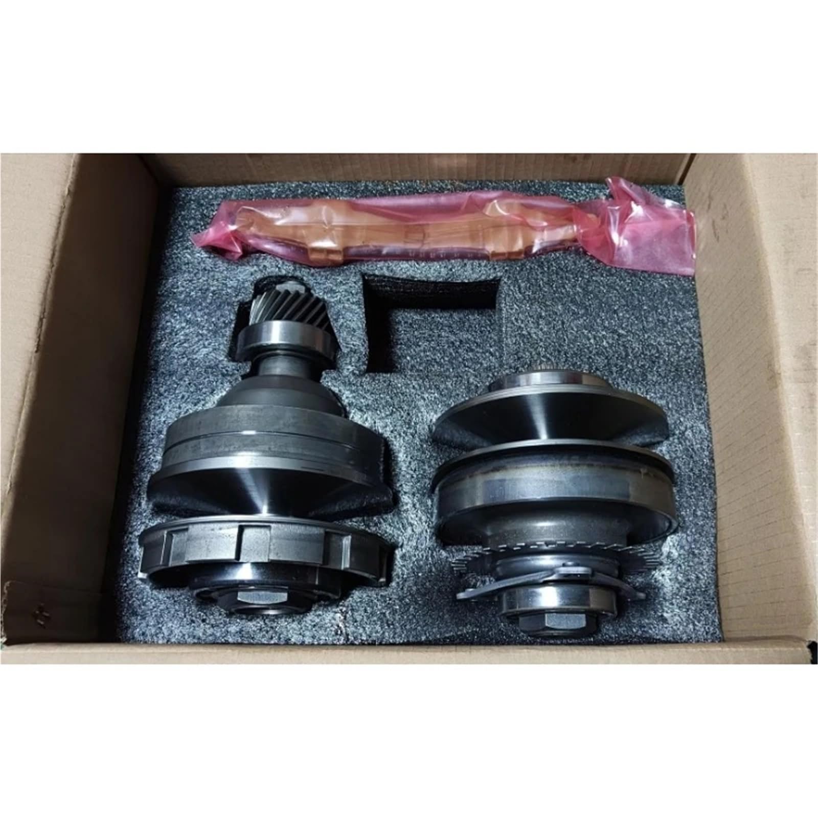 Conjunto de caja de cambios Polea de transmisión automática CVT JF018 con cadena correa compatible caja cambios para Nissan JF018E
