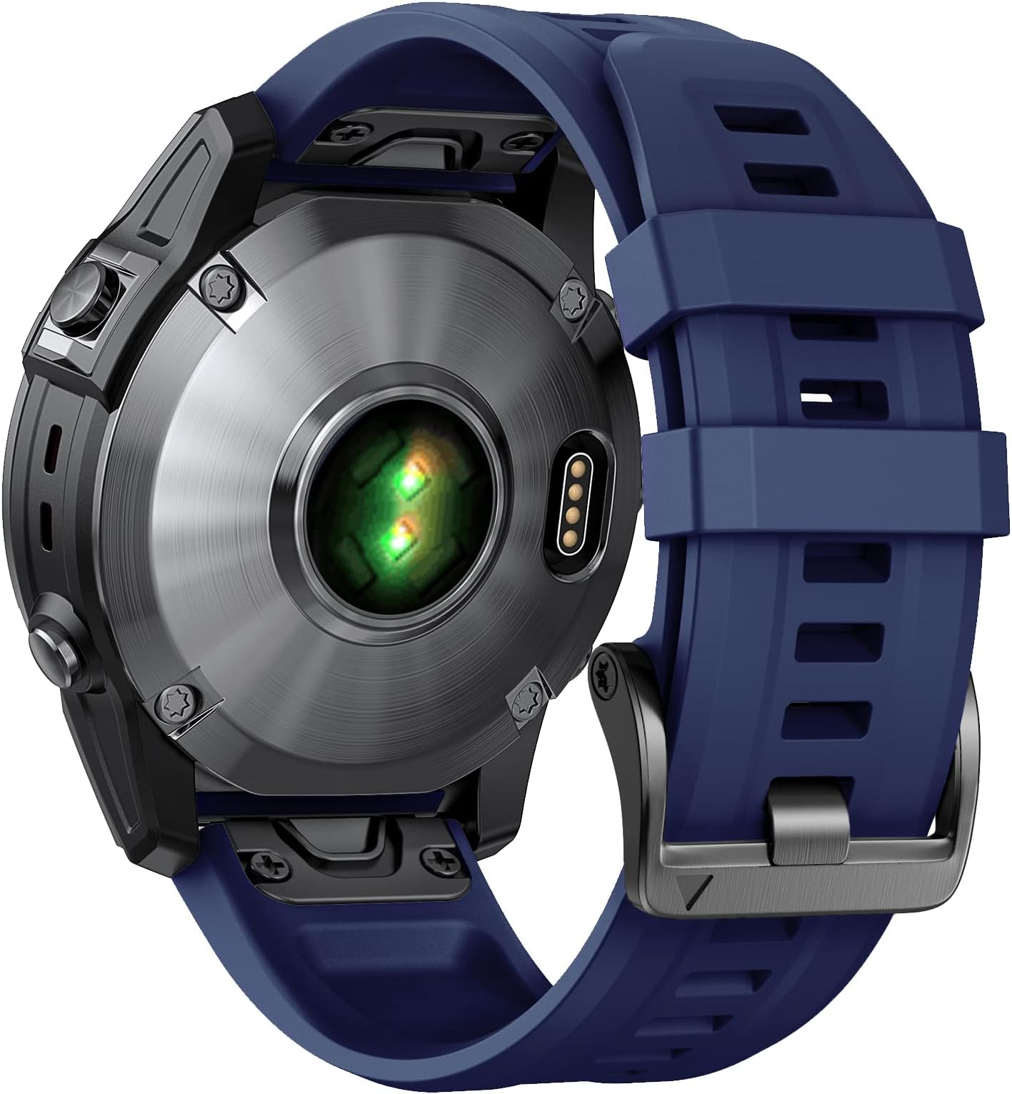Bracelet for Garmin Fenix 7 Silicone 22mm Watch Replacement Strap for Fenix 7 Solar, Fenix 7 Sapphire Solar, Fenix 6 /pro/Sapphire, Fenix 5/plus, Forerunner 935/945/955, Approach S60, Quatix 5/6/7