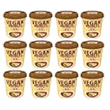Yamadai New Touch VEGAN NOODLES Ramen No MSG Instant Cup Noodle Soup with Veggie and hakoco Original Fork (Soy Sauce Flavor Noodles, Pack of 12)
