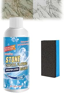 Libobuy Stone Stain Remover Cleaner, Kitchen Marble Oil Stain Cleaner, Effective Removal of Oxidation, Rust, Stains, for Crystal Plating Agent for Marble, Tile, Granite, Kitchen Cooktops (1 pcs)
