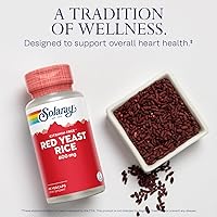 Vista 3 de SOLARAY Red Yeast Rice, 600 mg, 45 Count