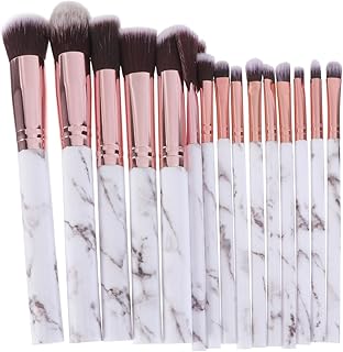 STOBAZA Juego de 15 brochas de maquillaje de ...