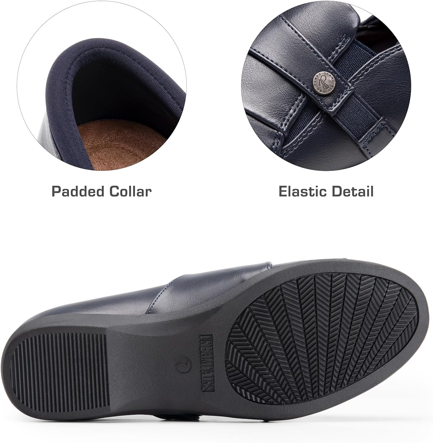 DREAM PAIRS Women's Arch Support Slip-on Loafers - Image 5