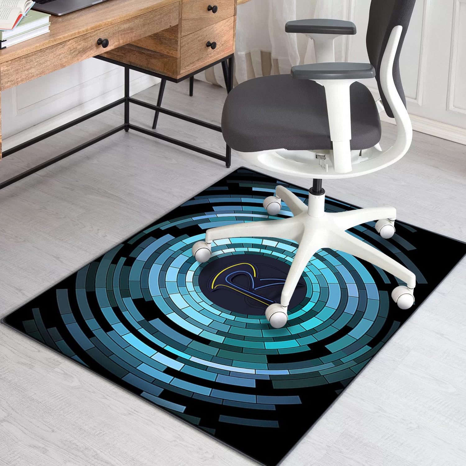 Tappeto Per Batteria YEMELI - Antiscivolo, Insonorizzato, 120x100cm, Velluto Cristallo E Lattice