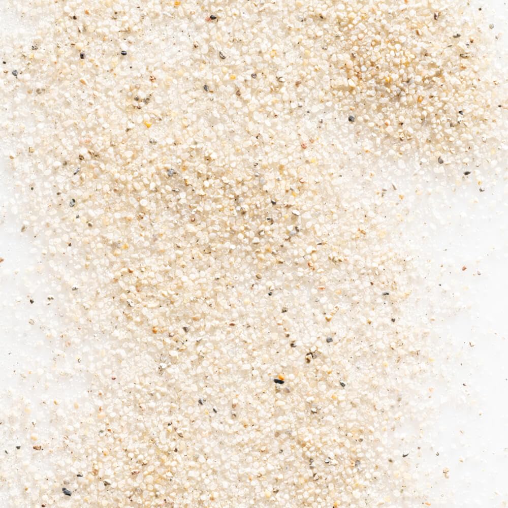 hochreiner feuergetrockneter Quarzsand 500kg Big Bag (beige, 0.7-1.2mm)