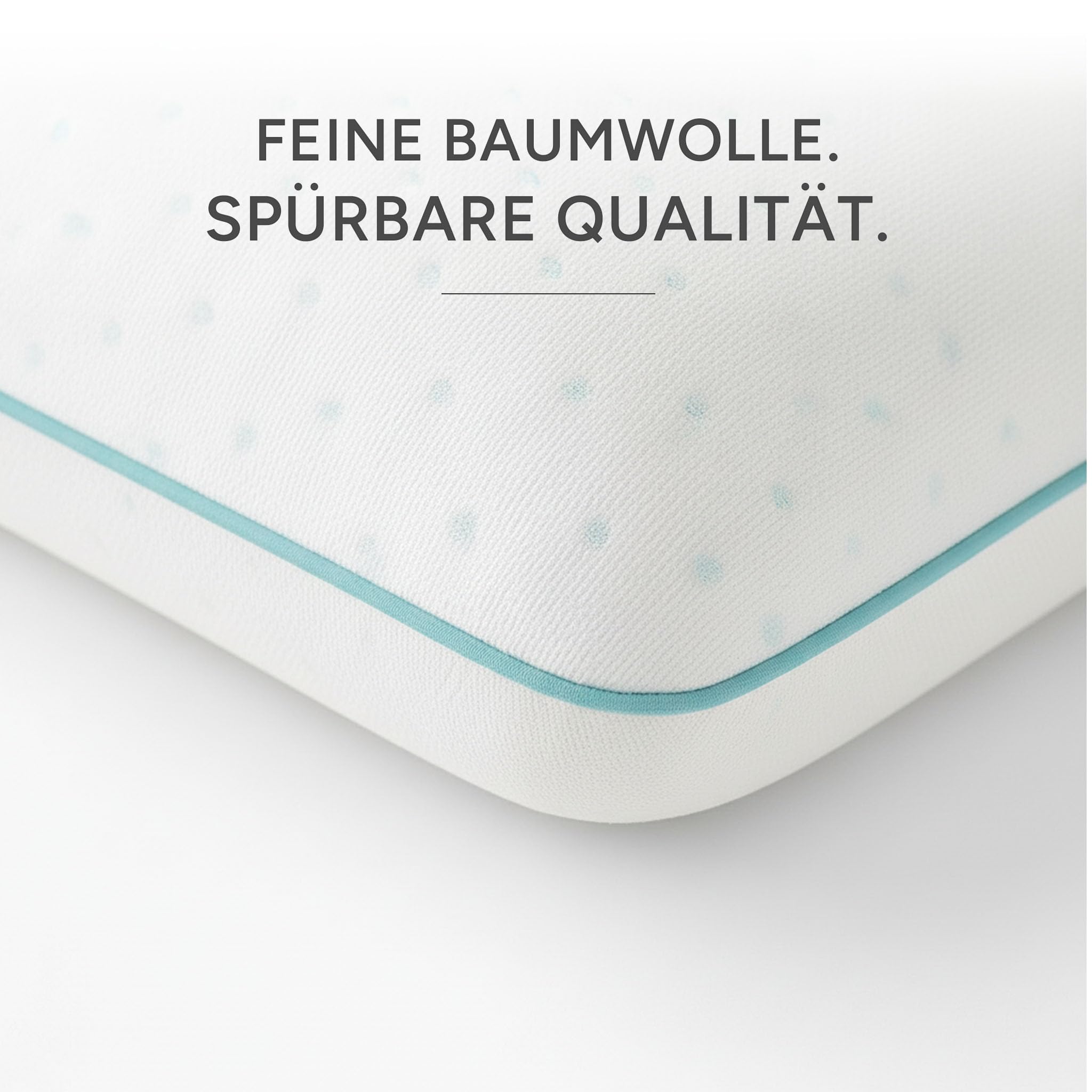 Vital-Dream Orthopädisches Kopfkissen, Ergonomisches Nackenkissen für erholsamen Schlaf für Rücken-, Bauch- und Seitenschläfer, Stützkissen aus Memory-Schaum, optimale Stützfunktion