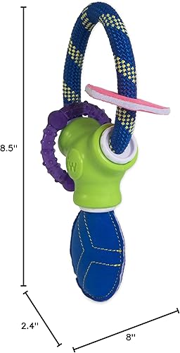 Vista 14 de JW Pet Connects - Juguete masticable 3 en 1 para cachorros