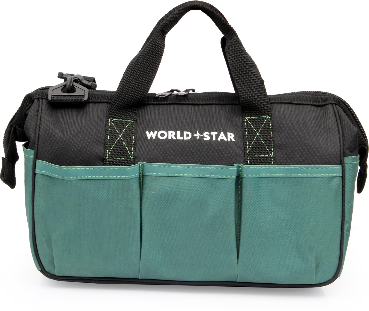 World Star Tool Storage Bag Portable Tool Tote Zipper Bag | Green::Black|(1013) (B0CSYYM33V) Amazon Price History, Amazon Price Tracker