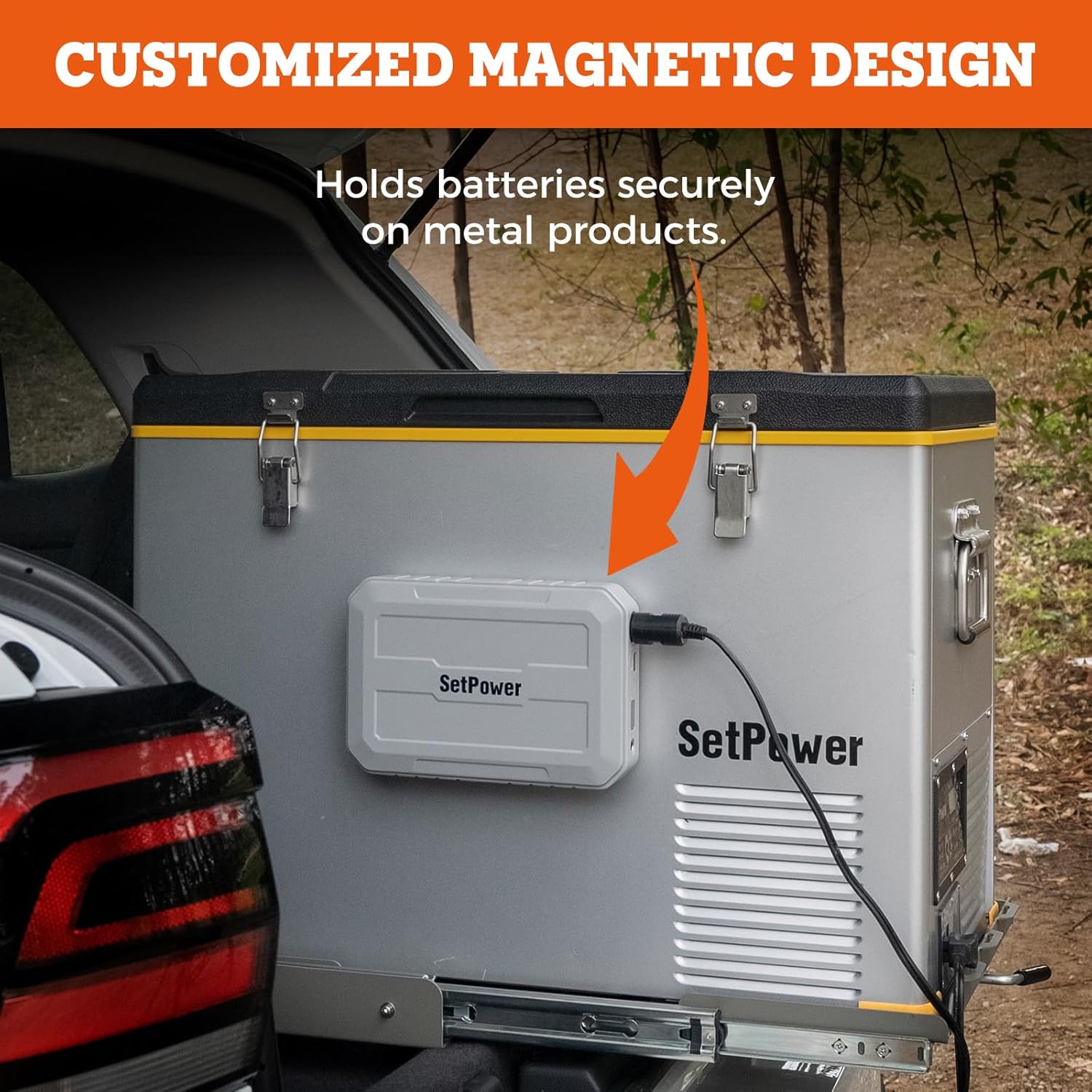 PG216WH Portable Power Station with magnetic design
