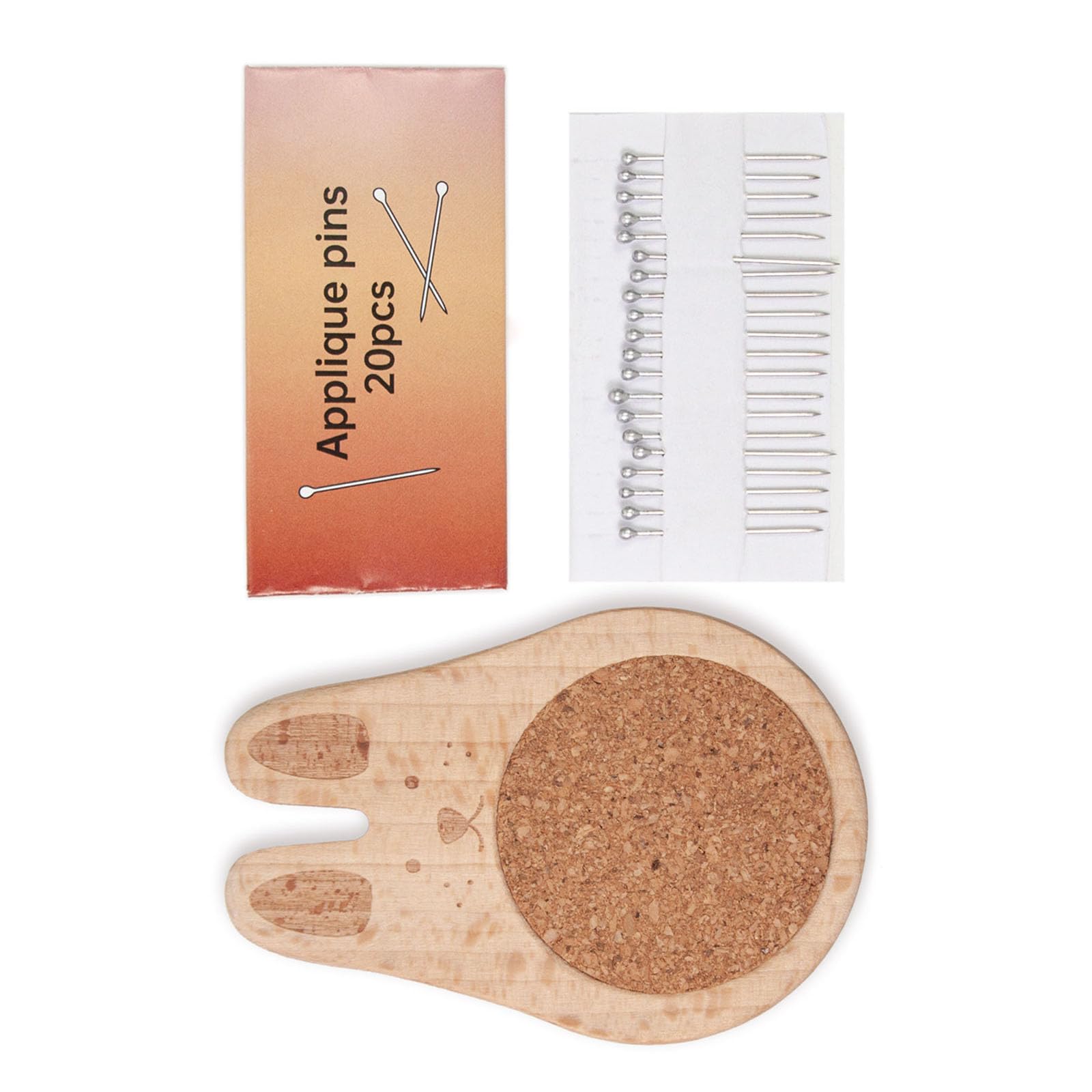 Xjdzineq Sewing Pin Cushion Wood Needle Quilting Organizers for Dressmaking Needlework Clothing Craft Project