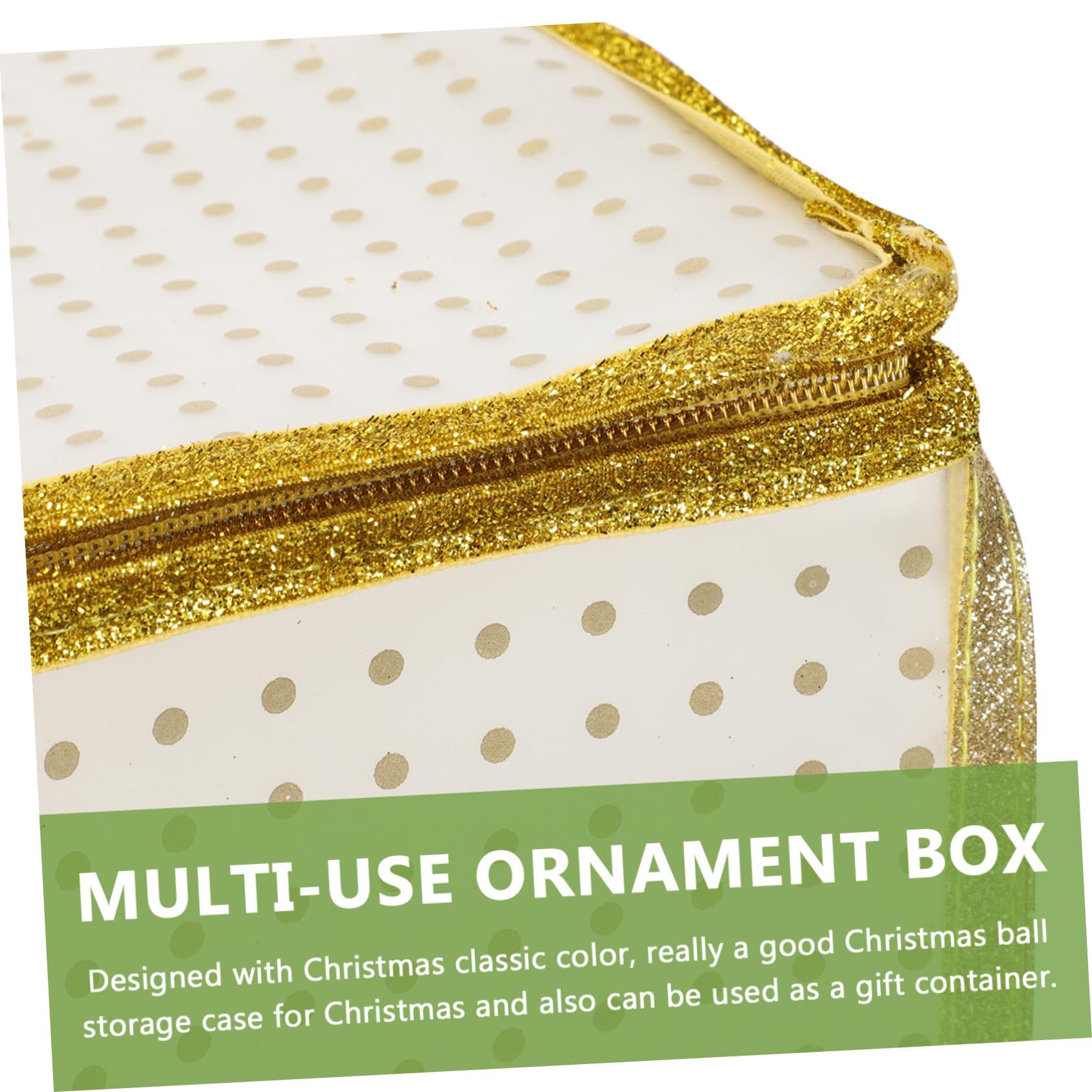 LABRIMP Weihnachtskugel Aufbewahrungsbox 75 Fächer Kunststoff Staubschutz Aufbewahrungstasche Für Weihnachtsdekoration Zuhause Und Party