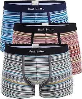 [ポール・スミス] ボクサーパンツ 前閉じ 3枚セット お買得パック メンズ 男性用下着 Trunk 3pk Sign Mix M1A-914-M3PKP [並行輸入品]