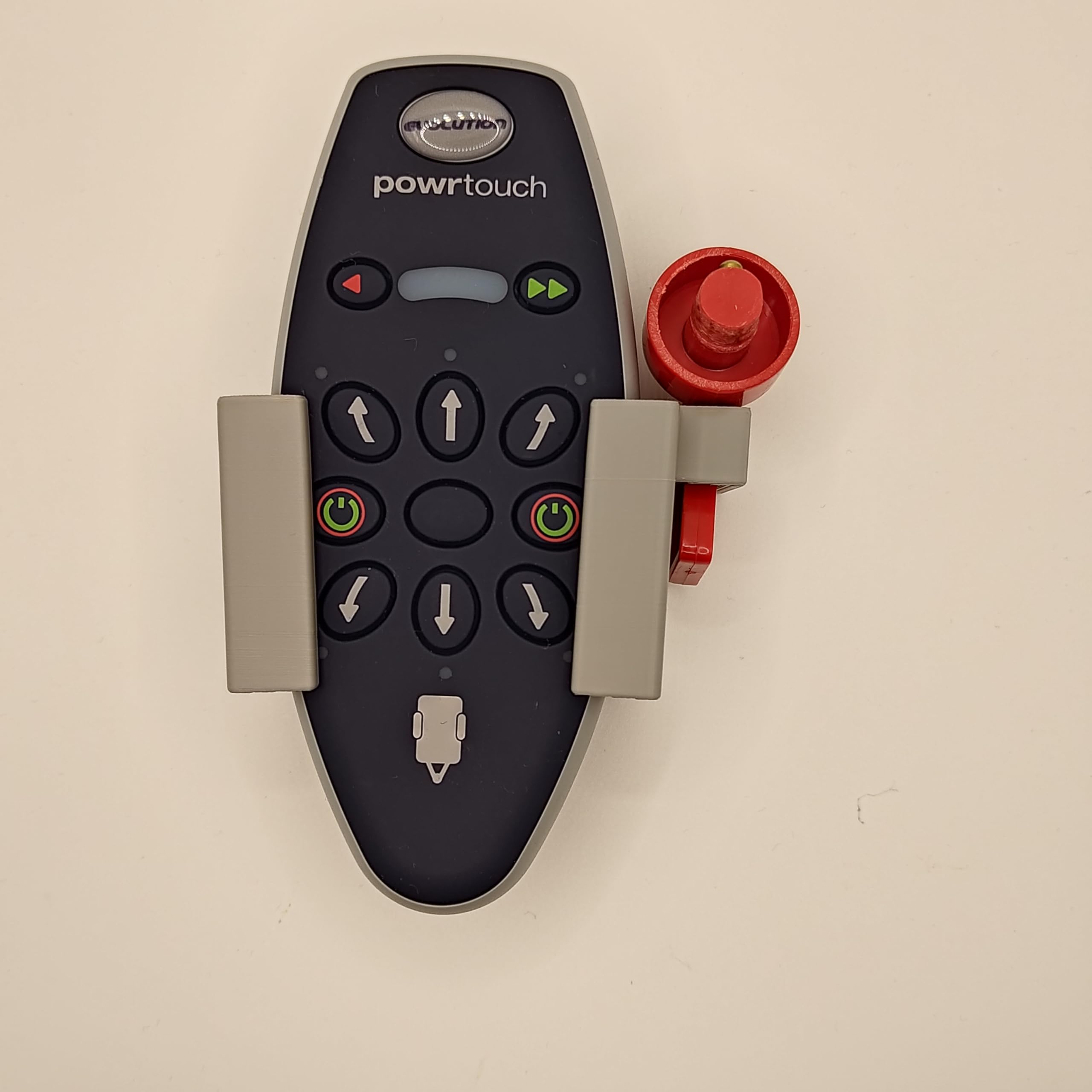 Caravan Motor Mover Remote Control Holder, Black, Wall-Mounted Storage Bracket for Power Touch Remote (Grey)