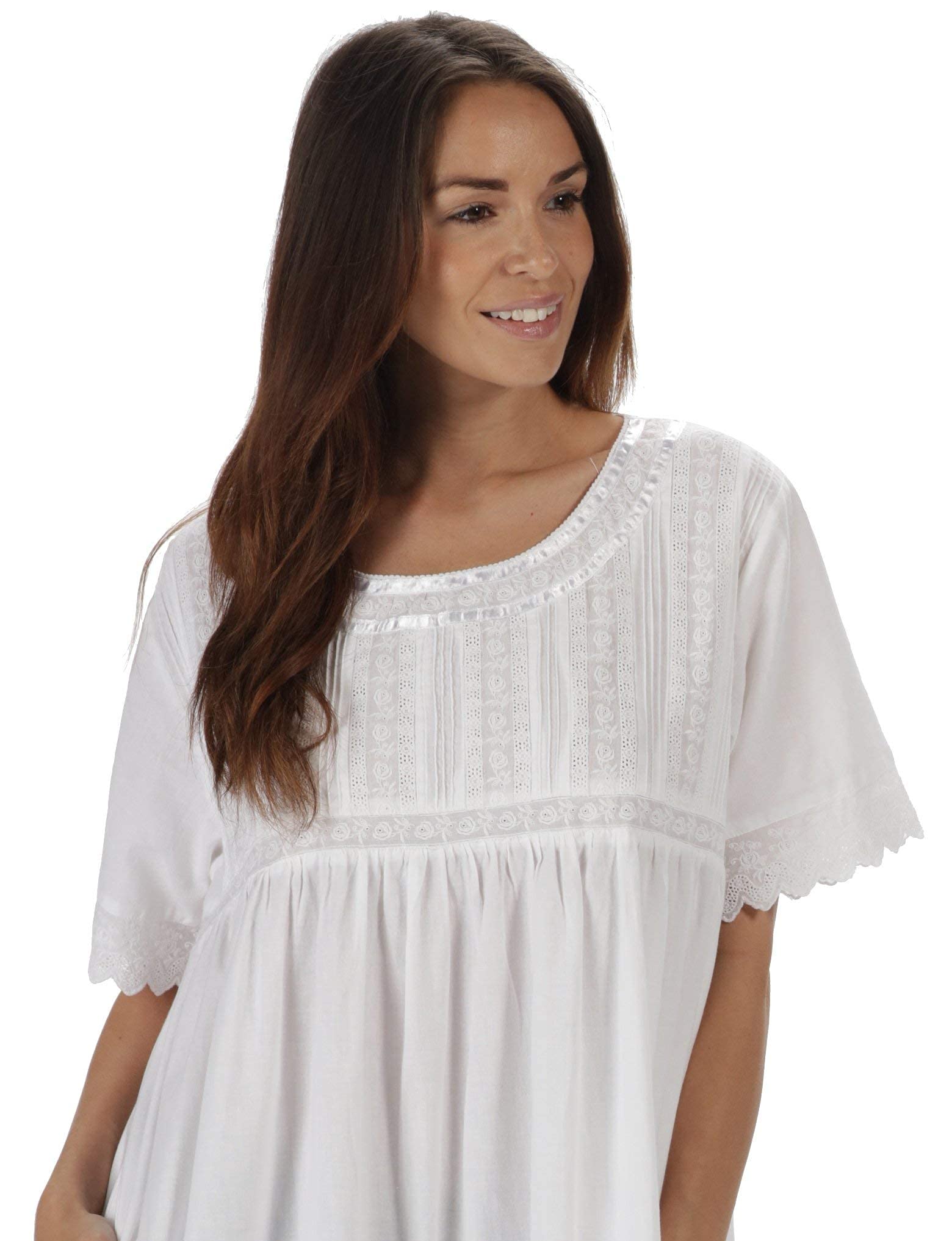 The 1 for U Camicia da notte 100% cotone + tasche XS-3XL Helena