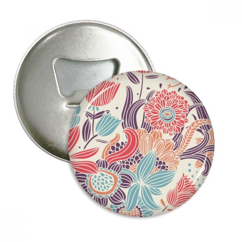 Cadeau argent peinture bouteille ronde ouvreur aimants de frigo lot de 3