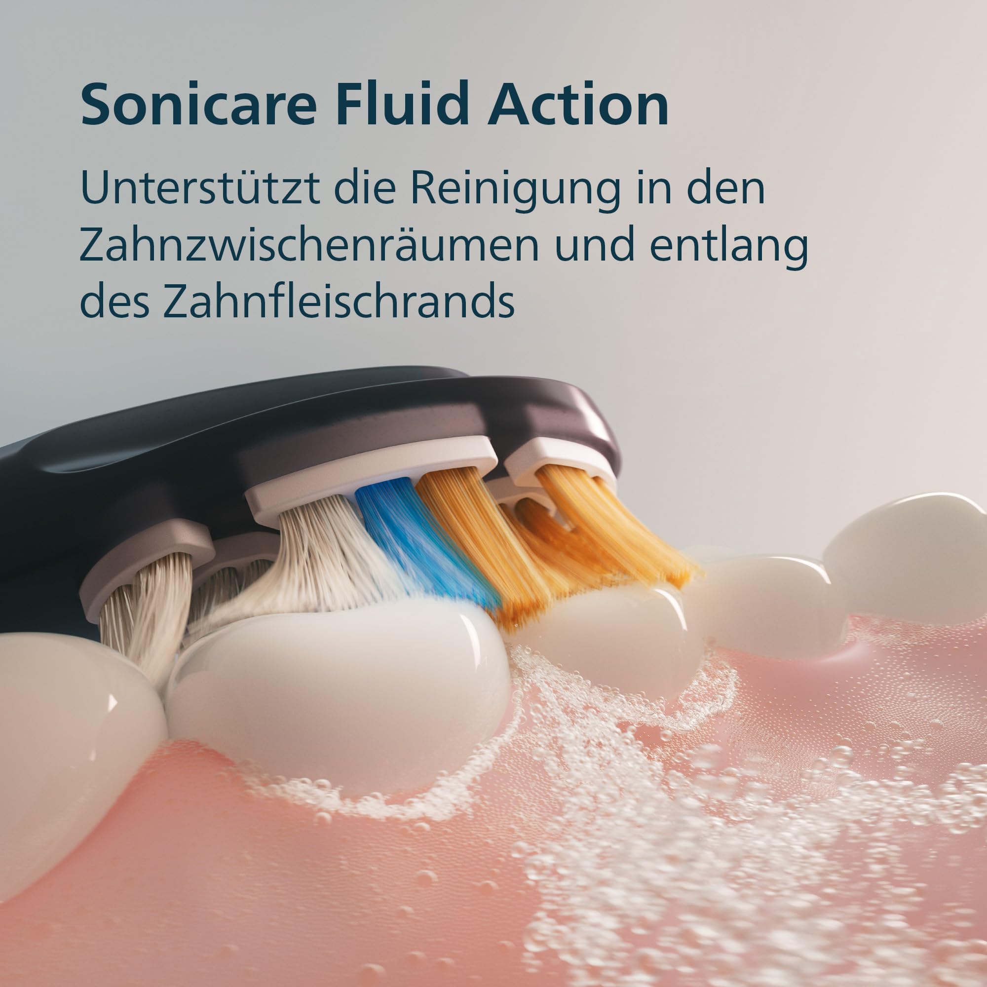 Philips Sonicare Next-Generation DiamondClean 8000 elektrische Zahnbürste - mit intelligenter Andruckkontrolle und 15 Einstellungen, Dunkelblau, HX8311/13