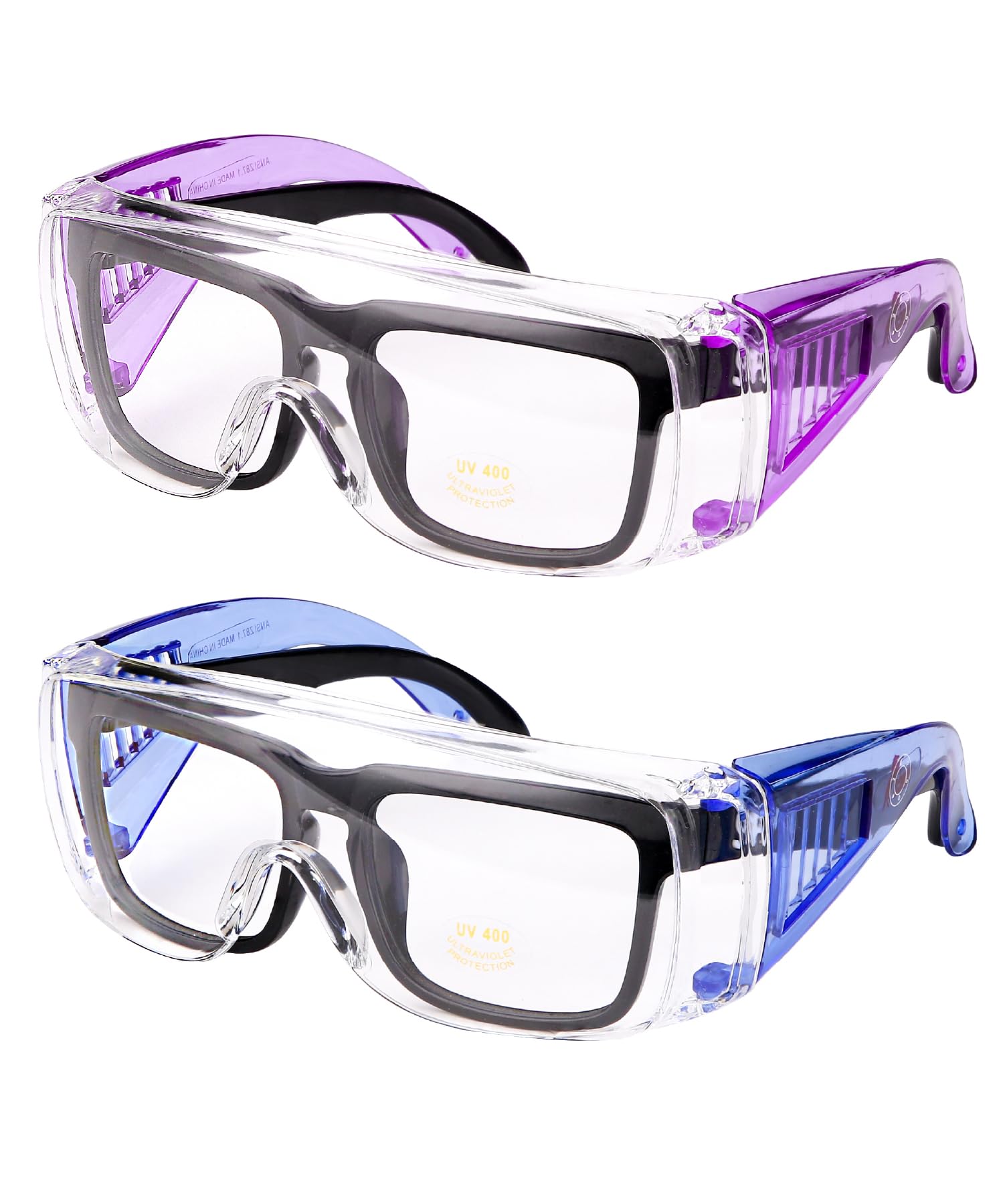 UNCO- Safety Goggles Over Glasses, Protective Goggles, Anti Fog, Work, Safety Glasses Over — Amazon image 17