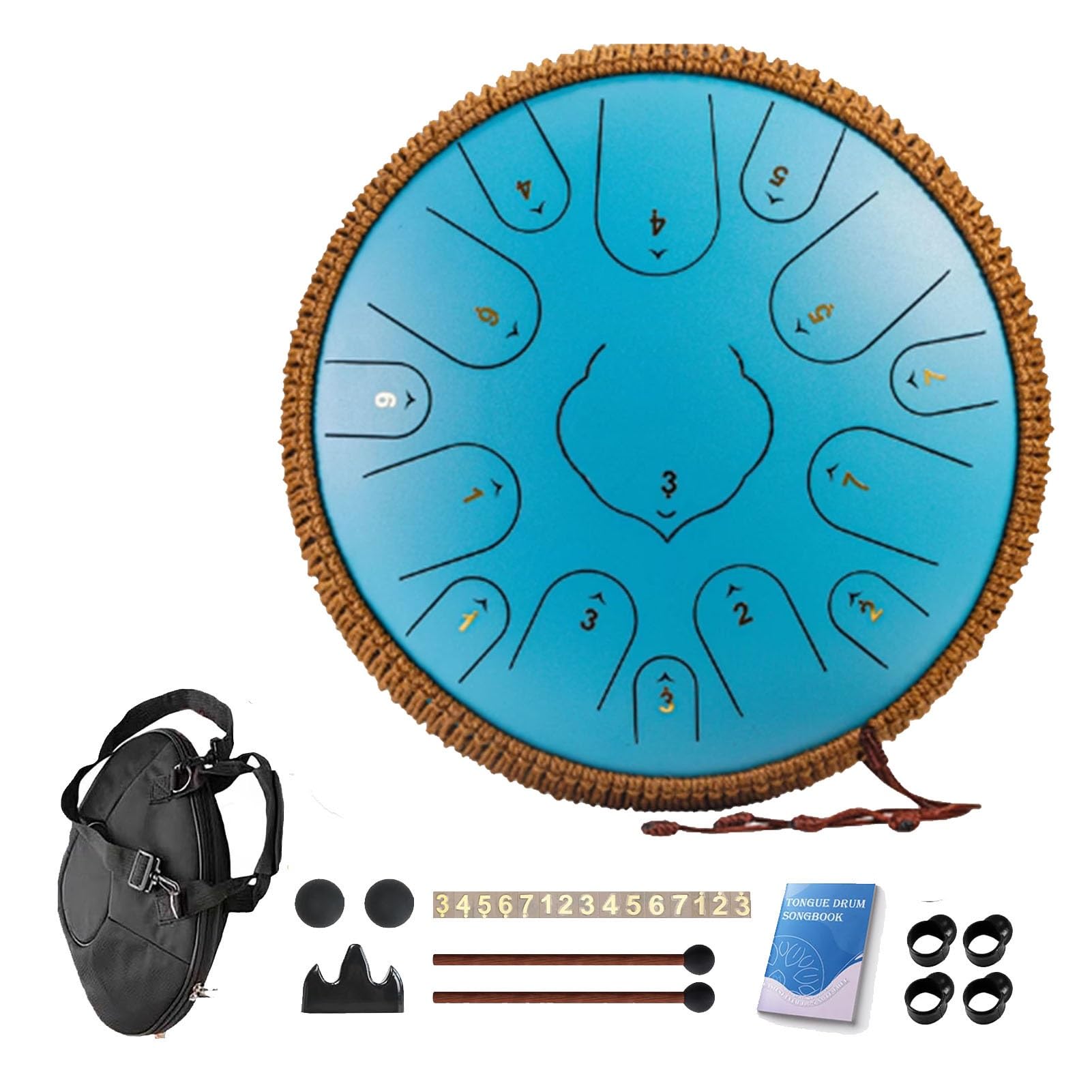 新品 スチールタンドラム 33cm 15音 パンドラム 打楽器 ハンドドラム Amazon.co.jp: ハンドパンドラム - ハンドパンドラム楽器、14インチ 15