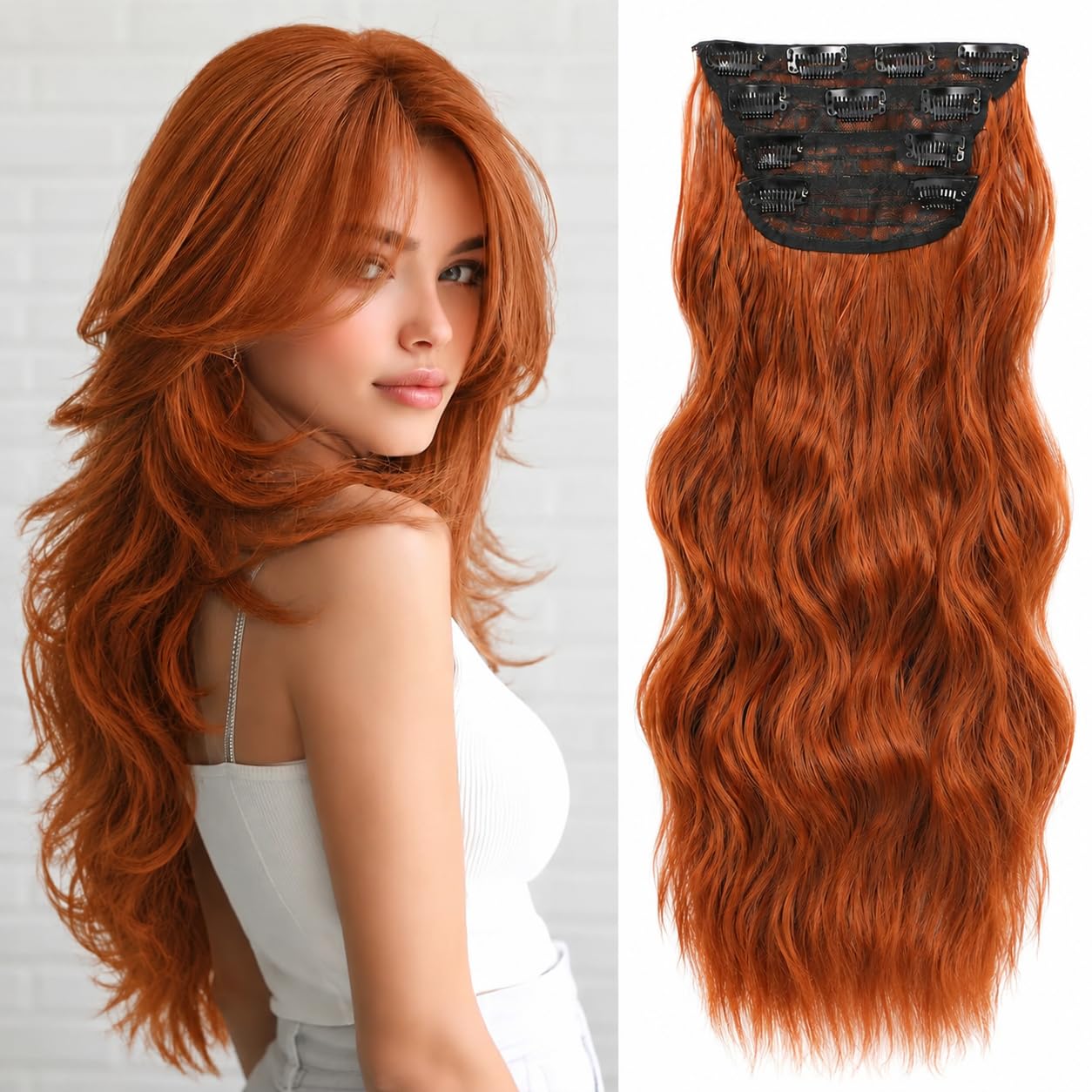 Photo 1 of Xcrayto 22 Inch Clip-In Hair Extensions