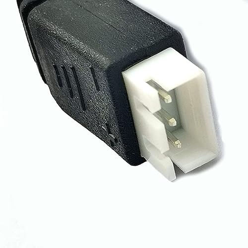 Miniatura 2 de DEVMO Cable cargador USB de 2 piezas 1A con conector XH-3P compatible con Hosim Q903 Q905 Axial SCX10 2S 7.4V LiPo Batería RC Car Rock Crawler FPV