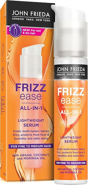 John Frieda Frizz Ease All-in-1 Lightweight Serum 50ml for Fine to Medium Hair