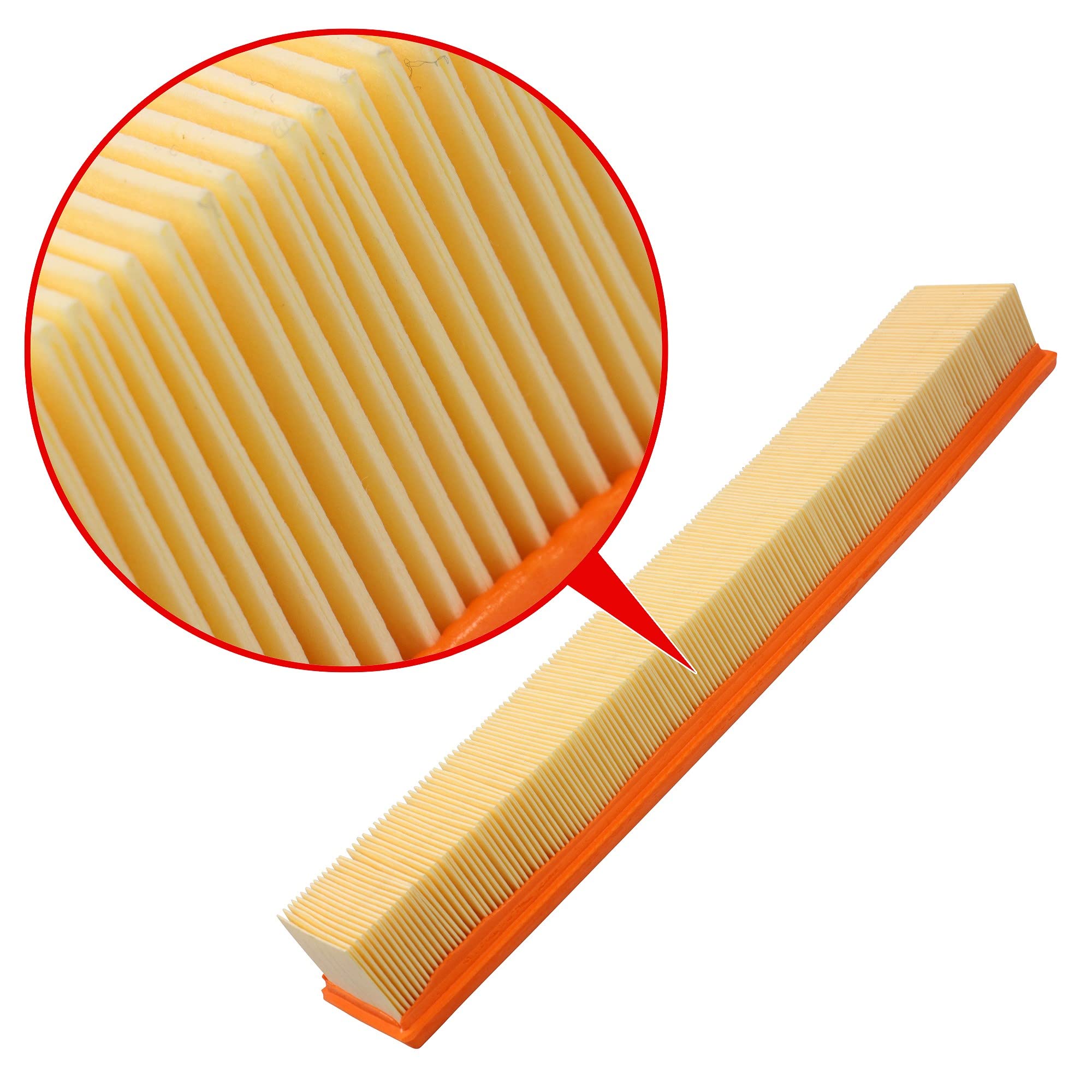 BESTPRICE Set di filtri di ispezione con 1x filtro olio, 1x filtro carburante, 1x filtro aria, 1x filtro aria abitacolo (carbone attivo), compatibile con MERCEDES Classe C (W203) (CL203) (S203)