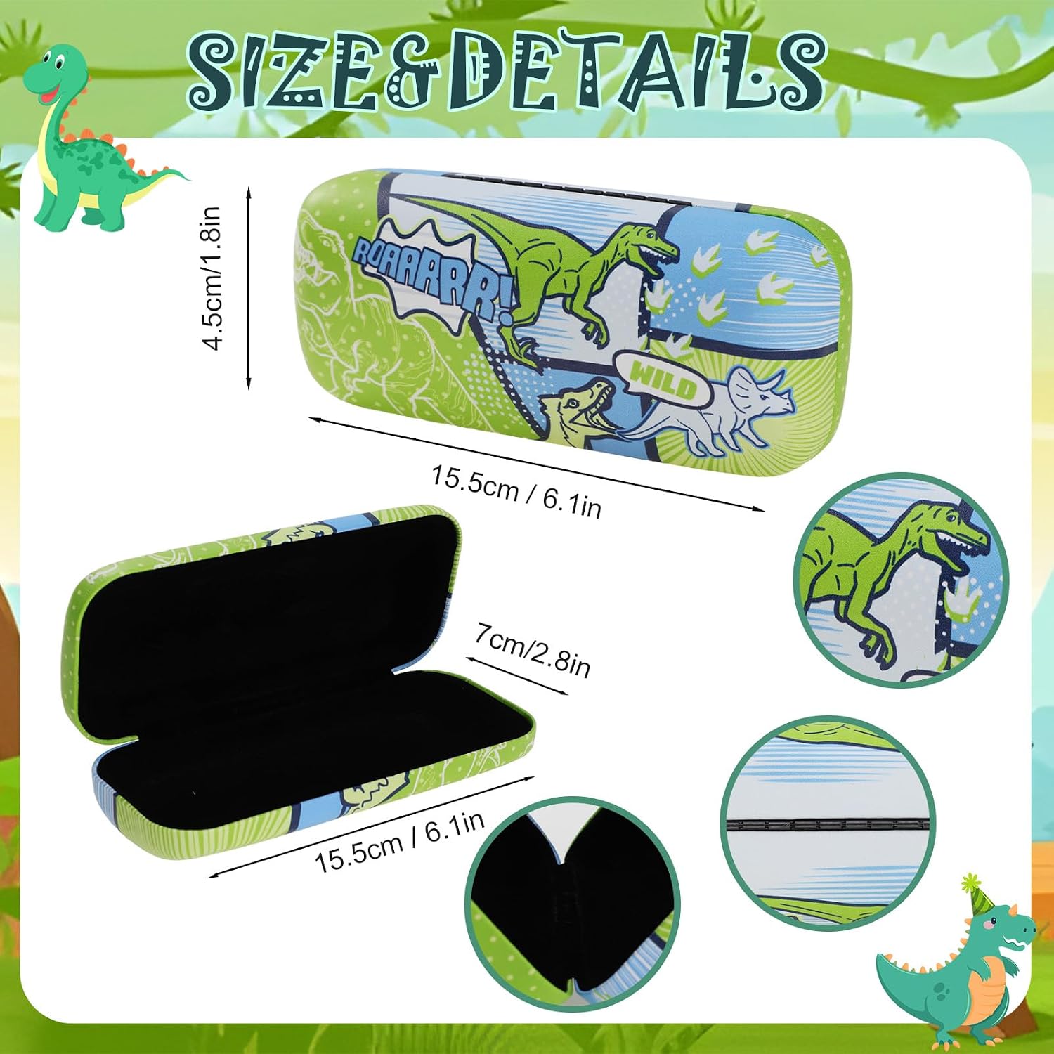 Kids Sunglasses Boys Eyeglasses UV Protection Toddler Sunglasses with Case for Holidays Beach Party Gifts