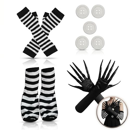 Halloween Costume for Adult black and white 400