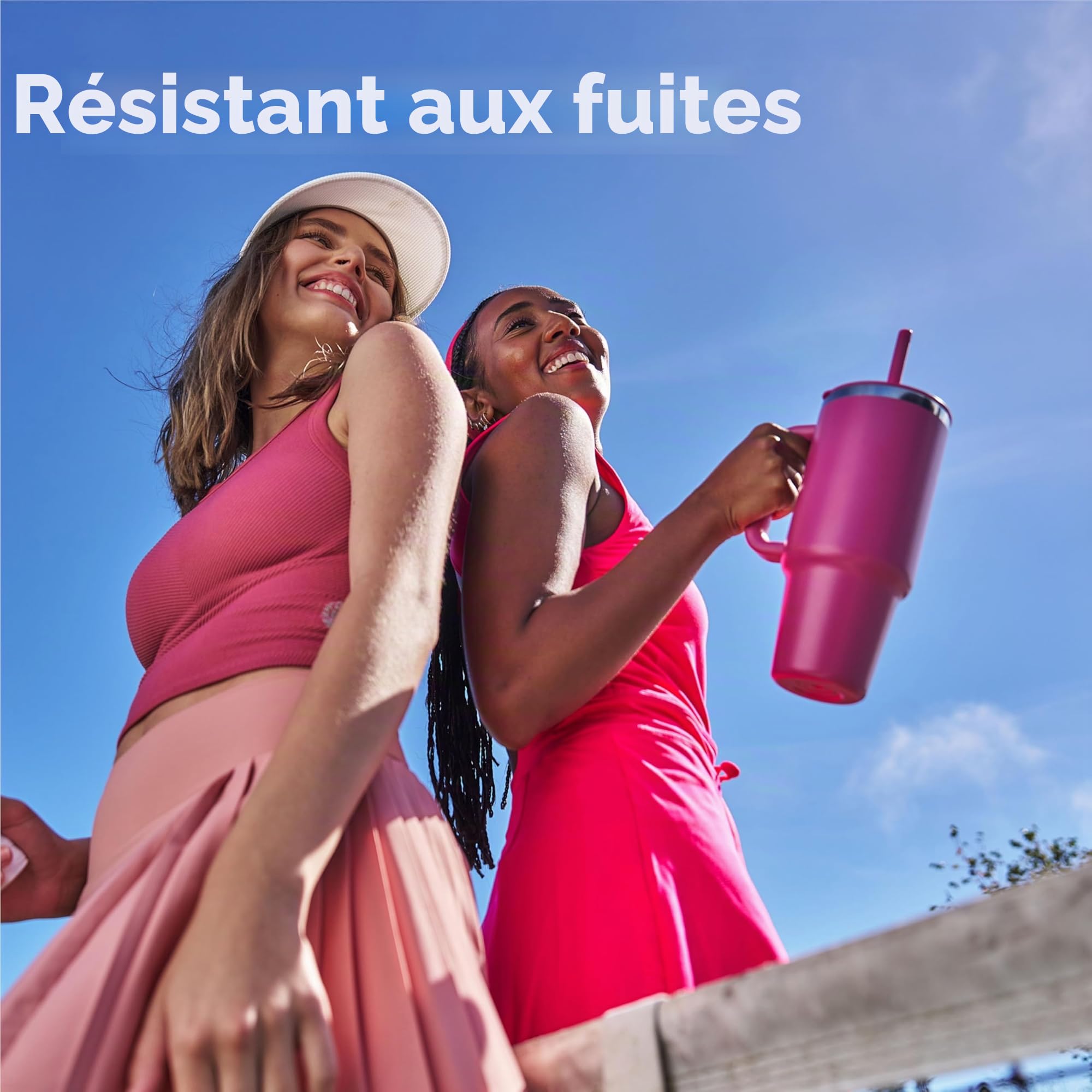Hydro Flask - Travel Tumbler - Gobelet de voyage 1180ml (40 oz) avec couvercle à paille pressé refermable - Acier inoxydable - Couvercle résistant aux éclaboussures - Black