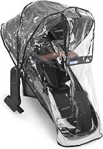UPPAbaby RumbleSeat Rain Shield/Compatible with RumbleSeat Models 2015-2019, V2, V2+, and V3 / Waterproof and Windproof Coverage/Ventilated Design/Quick Attachment/Easy Access to Child