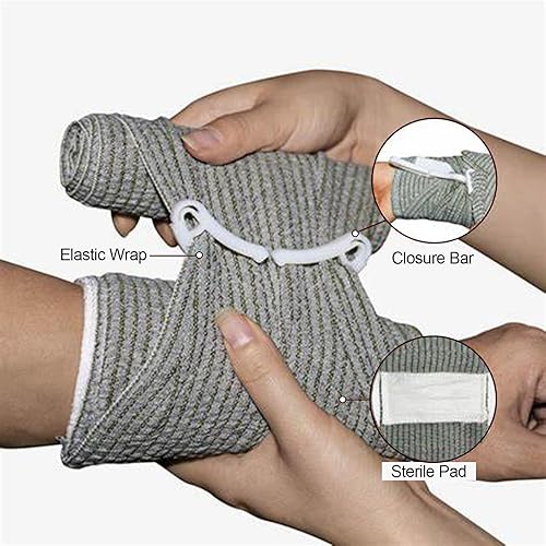 Miniatura 4 de shudyear Vendaje Israel de 6 pulgadas, vendaje de compresión hemostático con doble sellado estéril al vacío, apósito de emergencia para heridas a