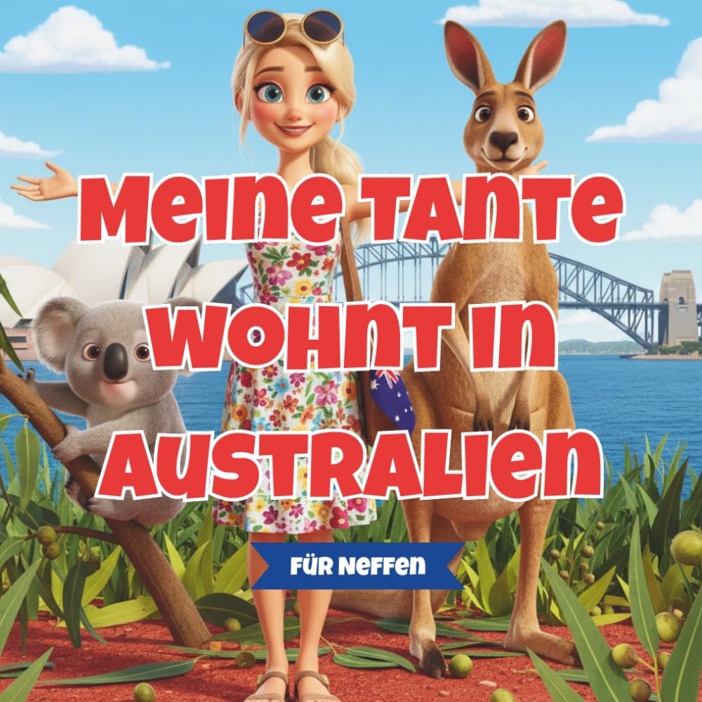 Meine Tante wohnt in Australien: Ein Kinderbuch und Vorlesebuch für Neffen — über Liebe, Fernweh und die besondere Verbindung zwischen Tante und Neffe