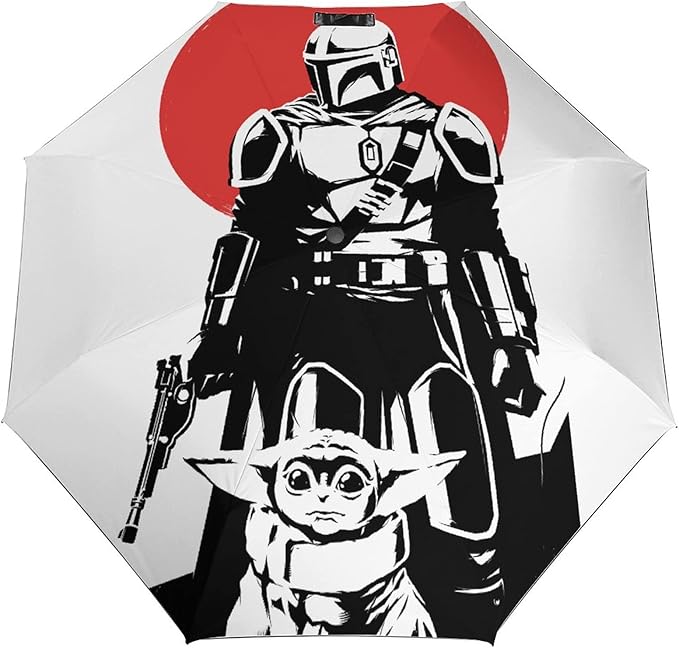 Amazon 傘 折りたたみ傘 マンダロリアン 日傘 折り畳み傘 メンズ レディース 8本骨 おりたたみ傘 パラソル かさ 大きい 軽量 丈夫 持ち運び便利 ワンタッチ 自動開閉 耐風 撥水 晴雨兼用 紫外線遮蔽 梅雨対策 収納ポーチ付き プレゼント 折りたたみ傘 通販