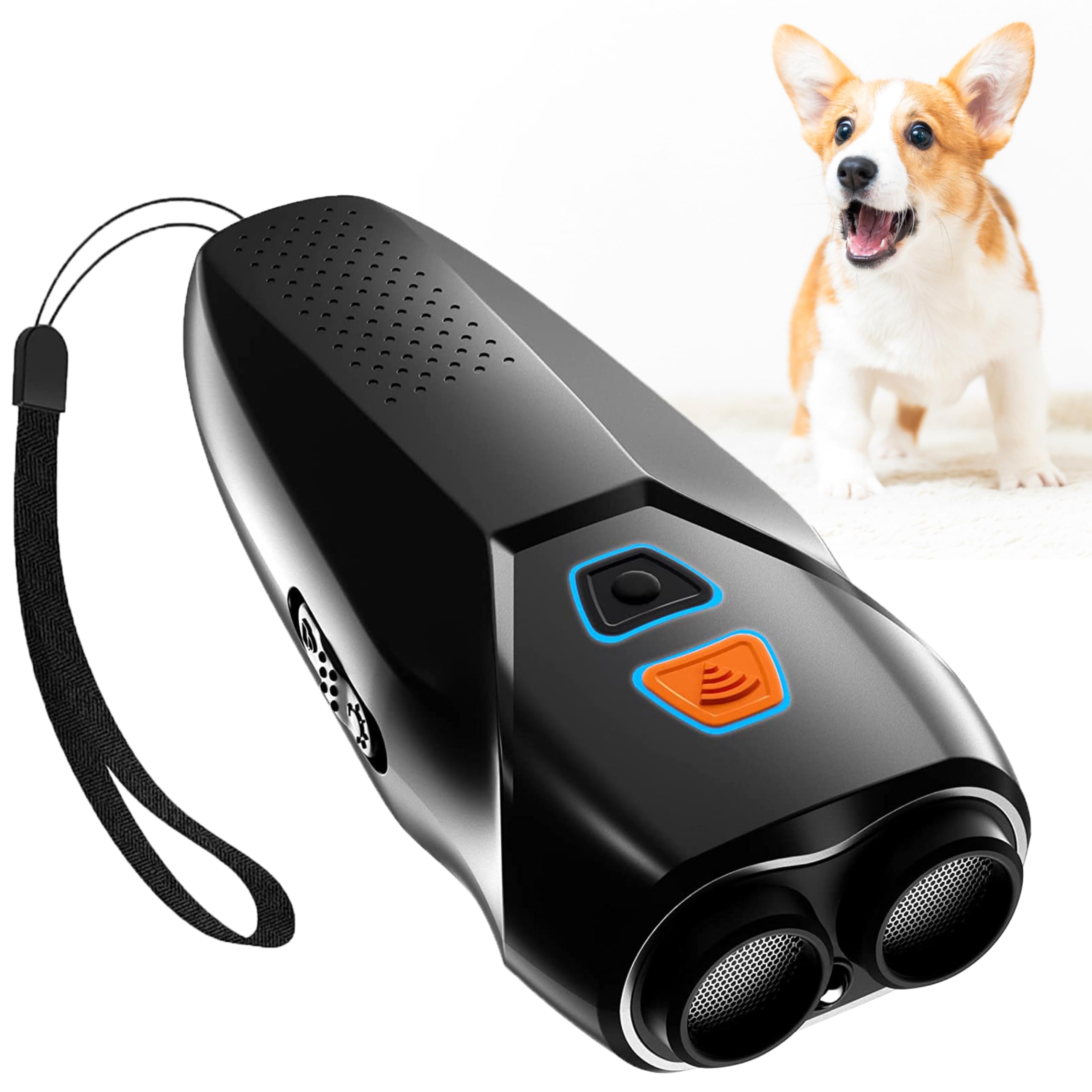 芝犬です。 Amazon | FUNKS 無駄吠え防止 超音波 犬のしつけ 手元で操作 20kHz