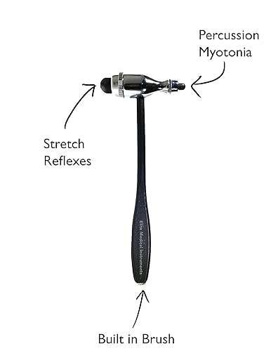 Miniatura 2 de Martillo de reflejos neurológicos Tromner de la serie Platinum de EMI, Deluxe