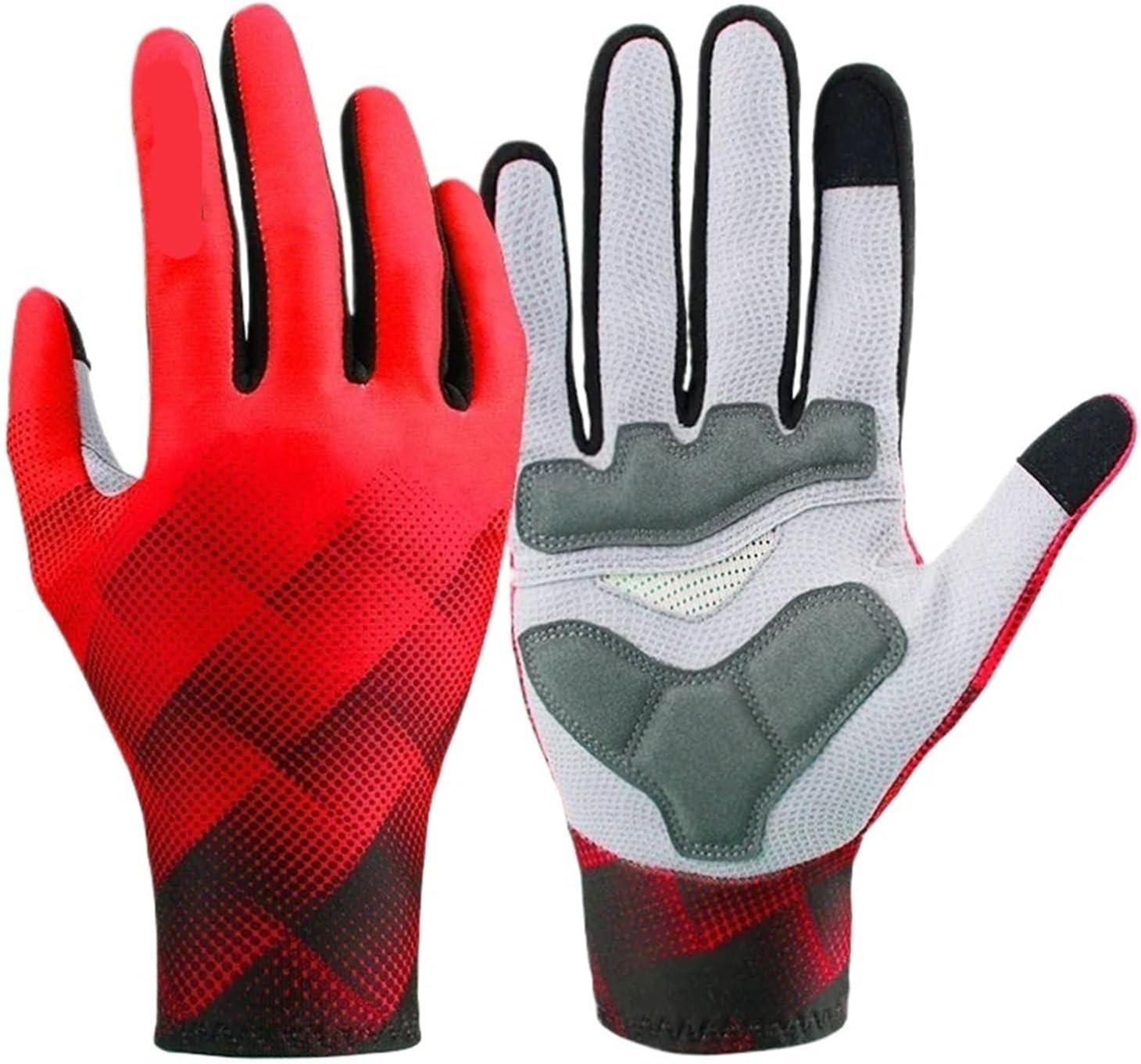 Unisex Autumn Winter Cycling Gloves - Thermal Touch Screen Non-Slip Long Gloves for MTB Bike (5-20℃) Accessories